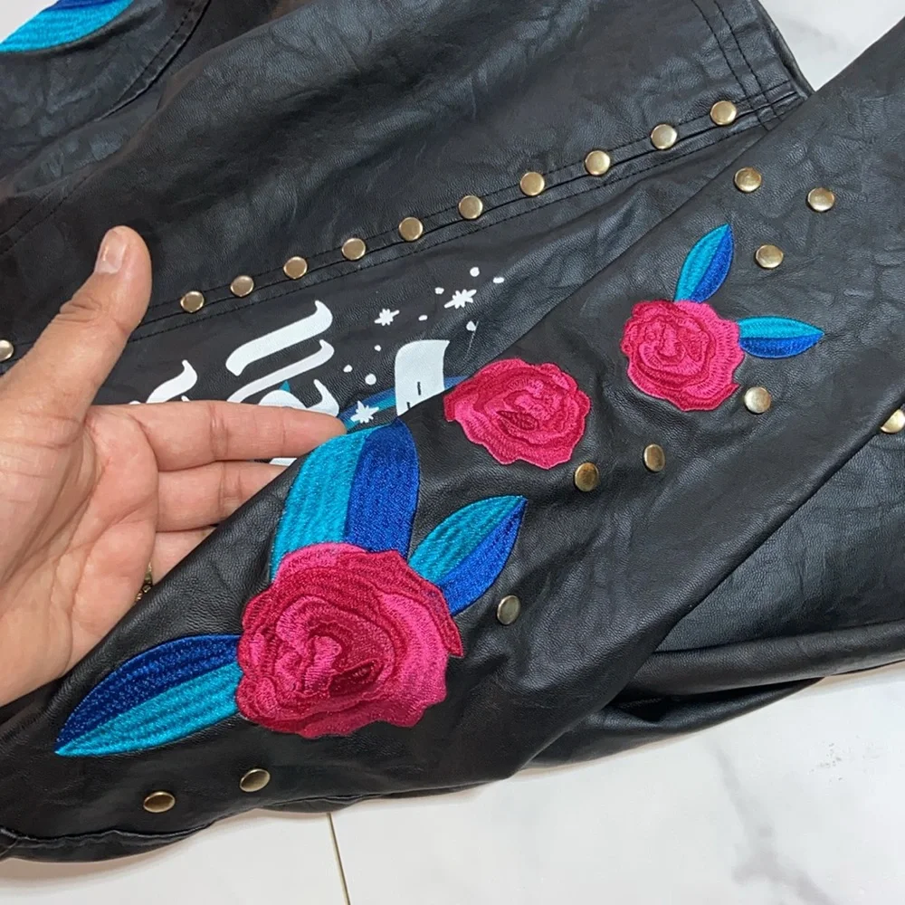 Disney - Beauty and the Beast Faux Leather Jacket